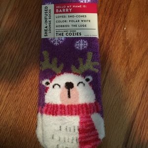 Fuzzy winter socks